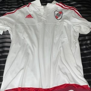 MENS LARGE ADIDAS POLO TSHIRT